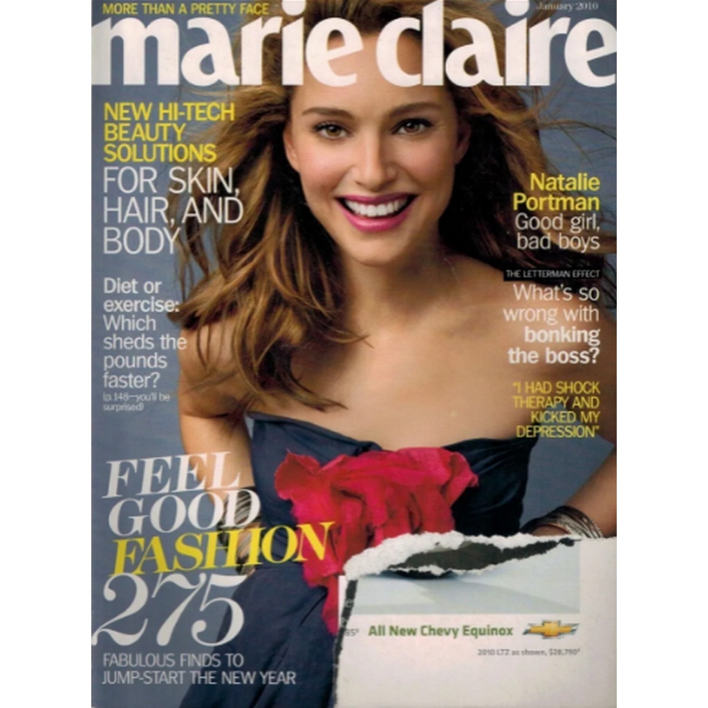 Revista Marie Claire De Janeiro De 2010 Com Natalie Portman Na Capa Shopee Brasil 1518