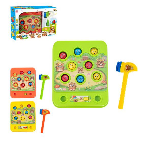 Toyvian 2 Conjuntos Consola De Jogos Brinquedo De Música Bater Martelo Jogo  De Brinquedo Jogo De Bater Brinquedo Musical Brinquedos De Carro Para Bebê
