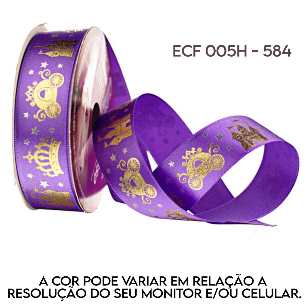 Fita De Cetim N Realeza Ecf H Mm C Metros Progresso Shopee Brasil