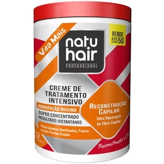 Creme de Tratamento Intensivo Reconstrução Capilar NatuHair 1kg