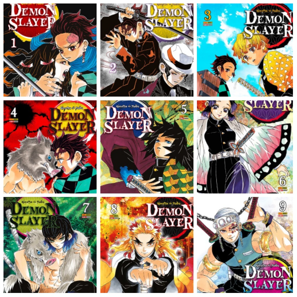 Mangá Demon Slayer Kimetsu No Yaiba