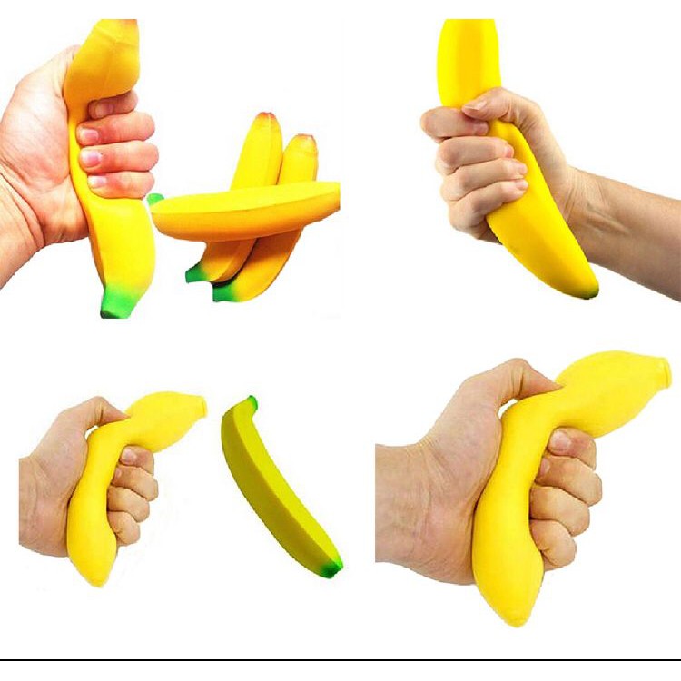 1 SQUISHY BANANA- SQUISHY BANANA e cenouraDESCASCADA BRINQUEDO ...