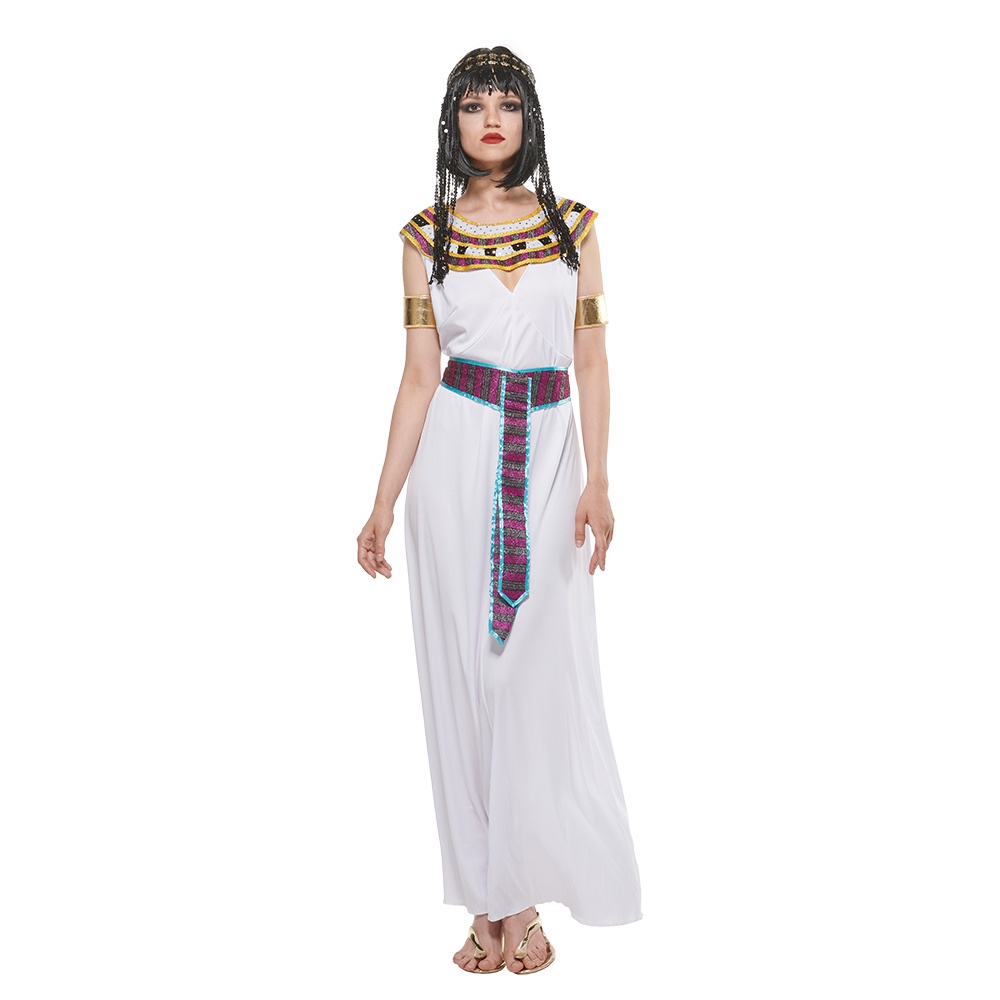 Fantasia feminina sexy da rainha do Egito O famoso vestido de terno  Cleopatra Cosplay Feminino festa carnaval palco beleza Deusa do Nilo  fantasia vestido acima | Shopee Brasil