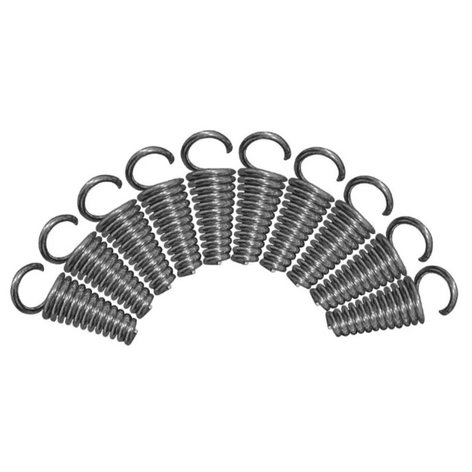 10 Molas Varal Aço Galvanizadas