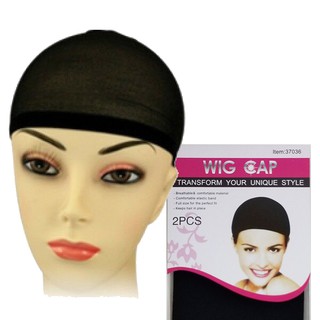 KIT 2 touca Cap para wig Touca fina para prender cabelos antes da peruca, full lace, front lance
