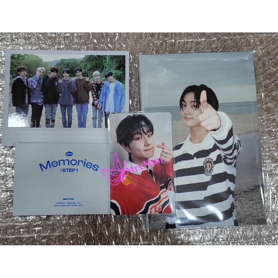 Enhypen Pieces of Memories Digital code or Step 1 DVD | Shopee Brasil