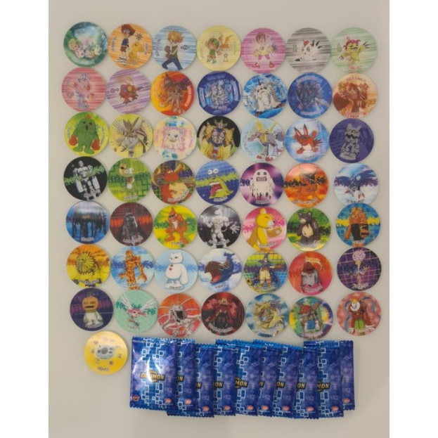 Coleção Tazos Digimon