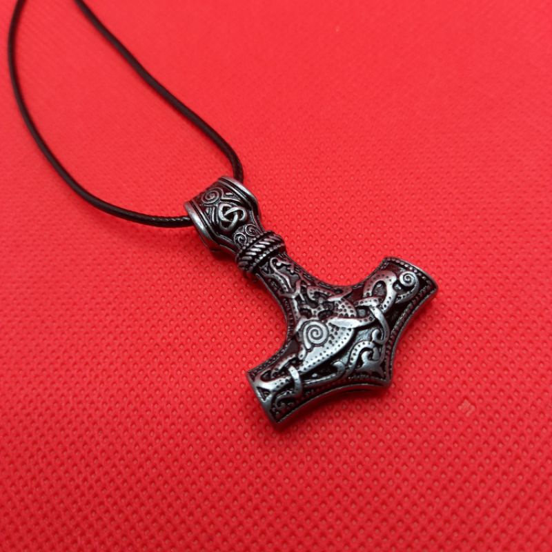 Colar Masculino | MARTELO THOR ODIN | Pingente Nordico Vikings