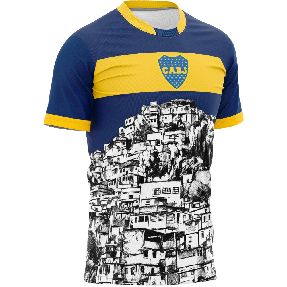 Camisa Camiseta Blusa Plus Size Favela Boca Juniors