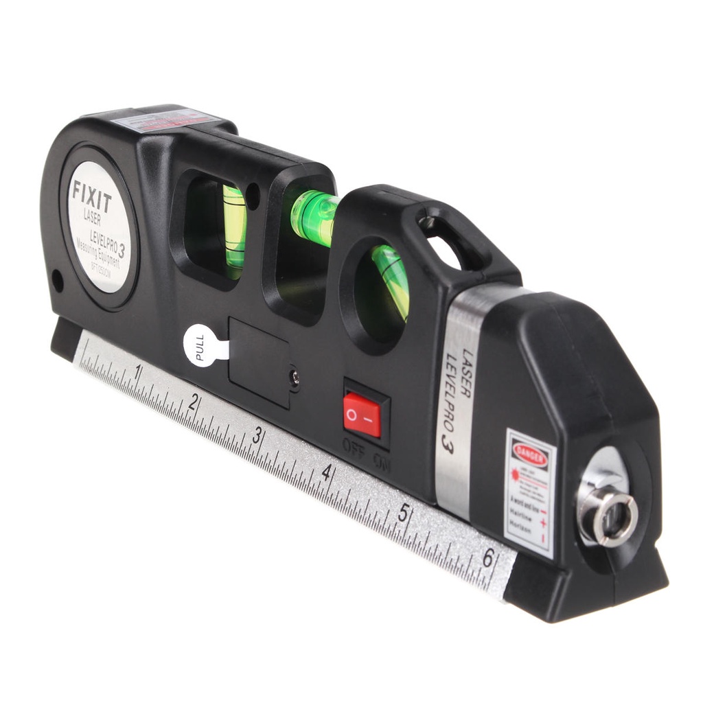 Nível Laser Trena Profissional Level Pro3 Estágios Nivelador