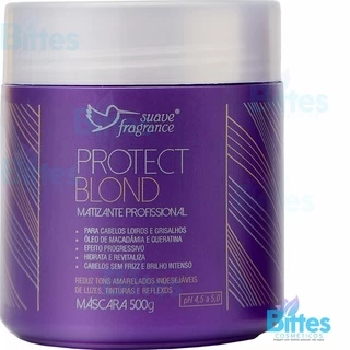 Máscara Protect Blond Suave Fragrance Cosméticos Matizadora Profissional