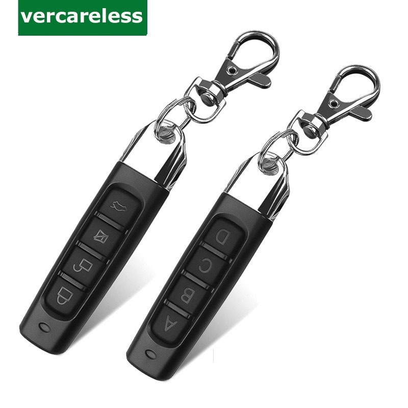 2 Controle Remoto sem Fio RF 433 MHz com 4 Canais para Controle de Porta/Portão Automático