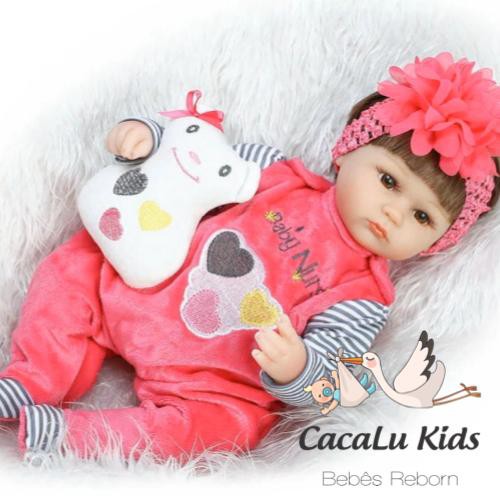 Boneca Bebe Reborn Menina Barata Realista - Chic Outlet - Economize com  estilo!