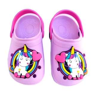 Babuche Infantil Menina Unicornio Macio e Flexivel Lançamento Chinelo Prime Barato Personagem Original