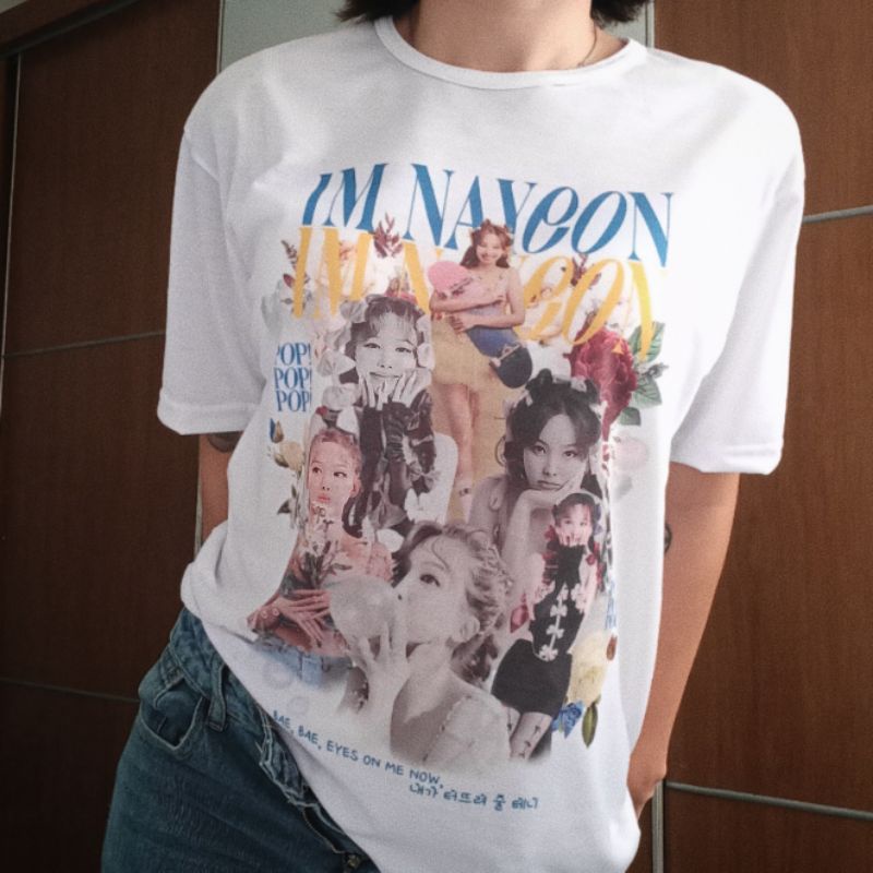 ☆NAYEON☆NA POPUP Tシャツ☆ Camiseta Unissex 'IM NAYEON' Pop! Twice Nayeon KPOP | Shopee Brasil