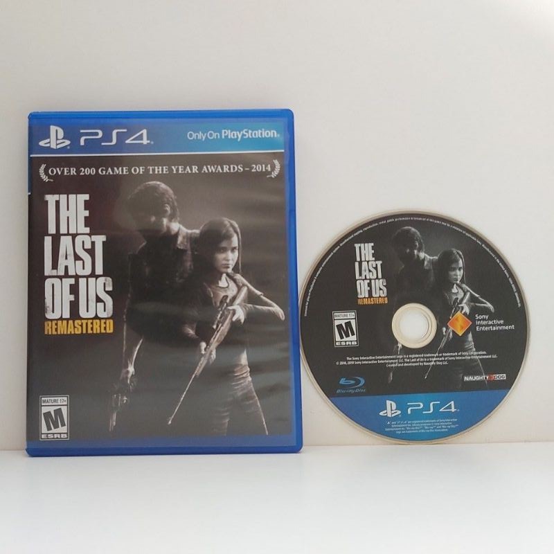 Jogo The Last of Us Encartelado - Ps4 Mídia Física Usado