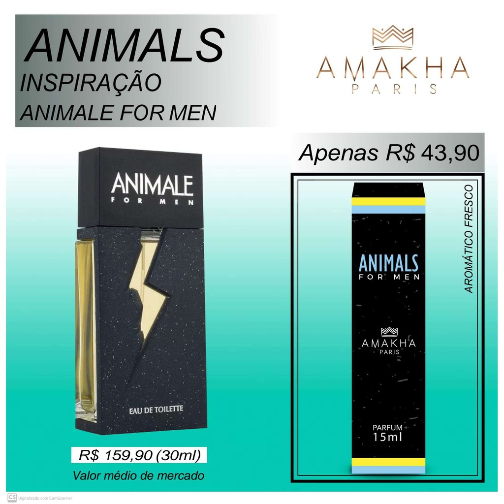 ANIMALS ANIMALE FOR MEN ANIMALE ( Perfumes Amakha Paris de 15 ML