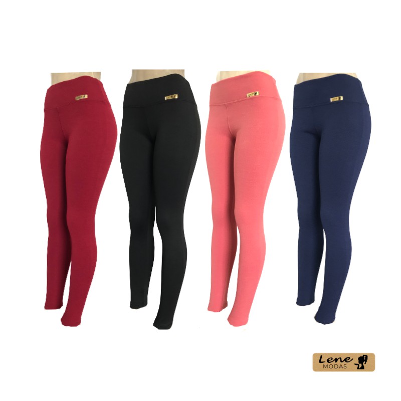 Calça Legging Adulto Malha Crepe