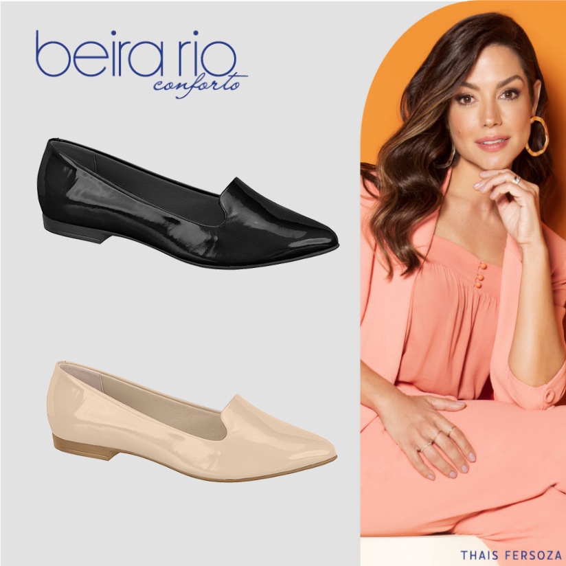 Sapatilha Feminina Rasteirinha Sandália Mocassim Feminino Casual Preta  Sapato Social Bico Fino Molec New