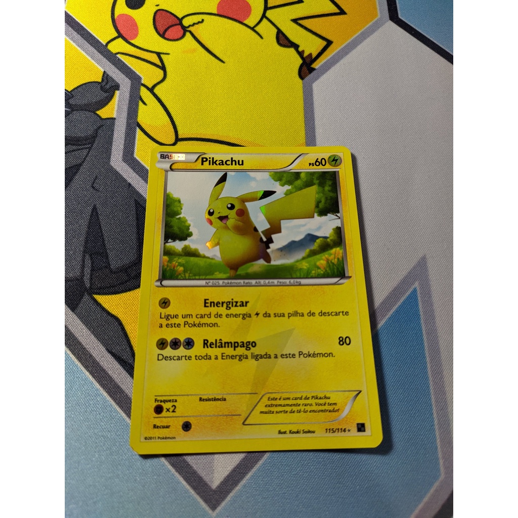 Carta Pokémon Pikachu shiny Gulpilhares E Valadares • OLX Portugal