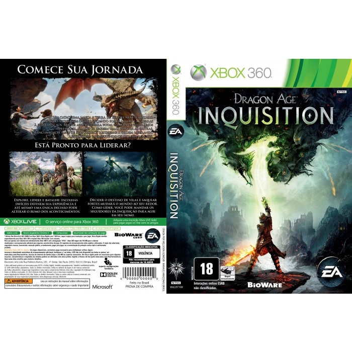 Dragon age inquisition clearance xbox 360