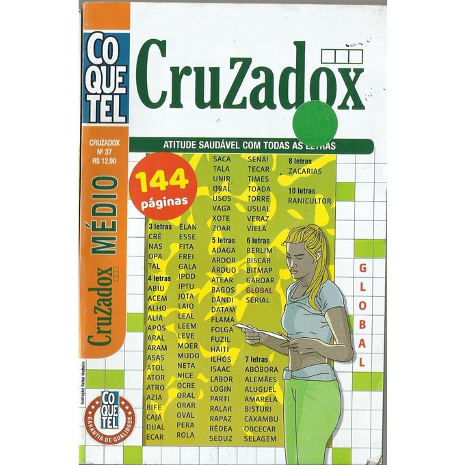 Revistas cruzadox Coquetel 144 Paginas coletanea