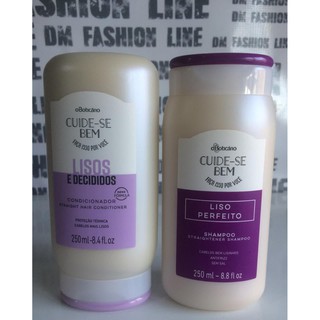 Combo Liso Perfeito: Shampoo + Condicionador - O Boticário