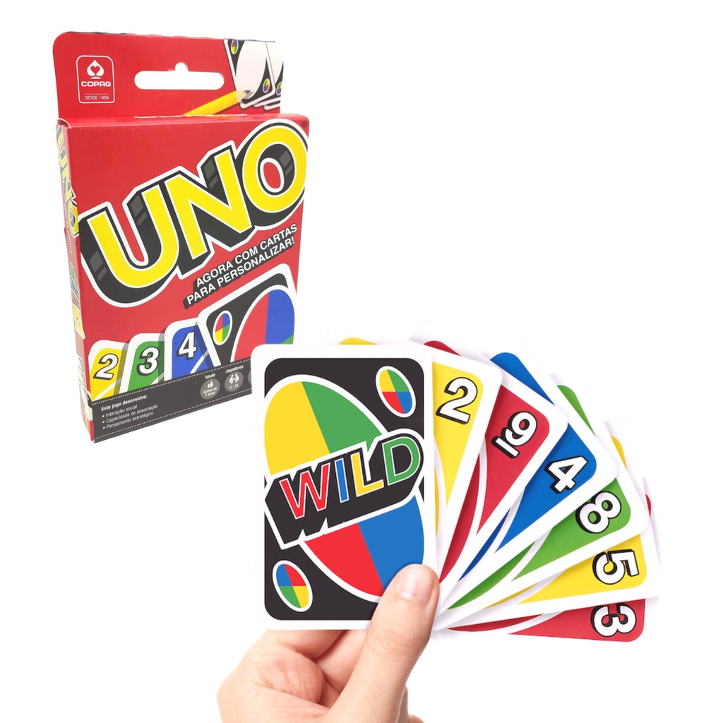 Jogo de Cartas Uno Original Copag Mattel em Promoção na Americanas
