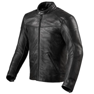 Jaqueta masculina de couro legítimo para motociclista proteção