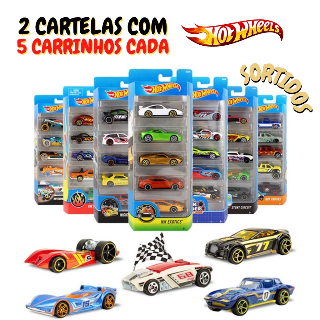 Carrinho Hot Wheels - 20 Carros MATTEL MATTEL