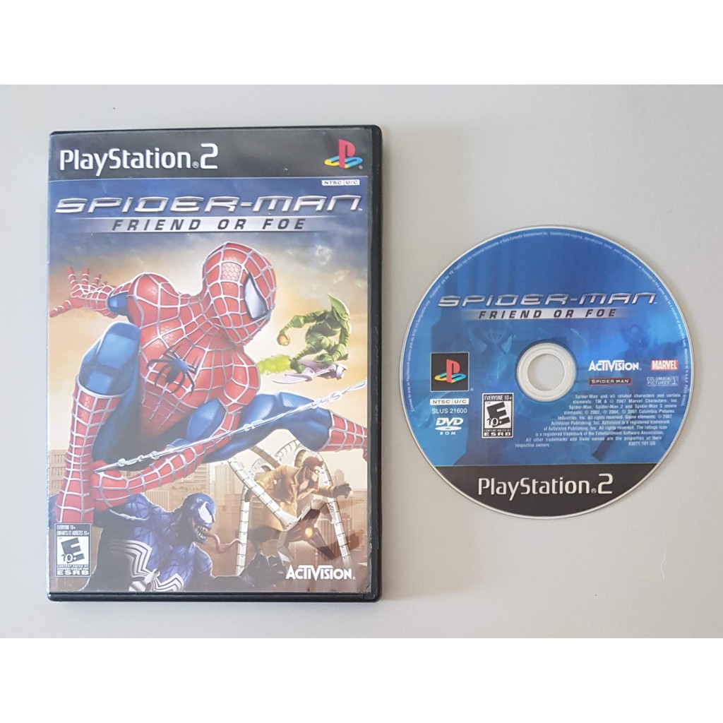 Jogo Spider-Man - PS2 pal (Europeu) Original (Usado) em Promoção na  Americanas