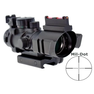 Mira Holográfica Red Dot 4x32 Ampliação Acog 4x Airsoft