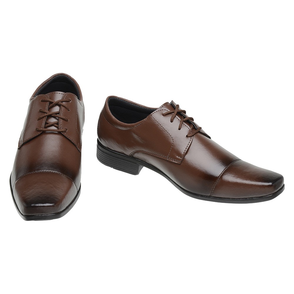 Sapatos masculinos hot sale marrom