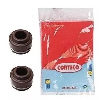Par Retentor Válvula Honda Cg Fan Titan 125 150 Titan Start 160 Cb Xre 300 Cbx Xr 250 Cb 500 Nx 400 Falcon Original Corteco