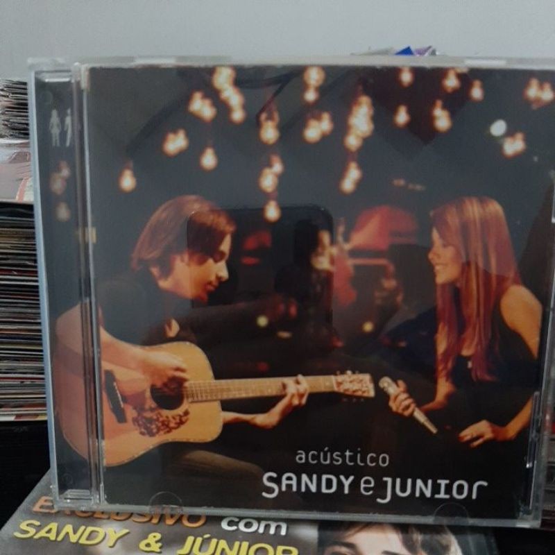 Sandy E Junior - Cd Acústico - 2007 - Acrilico - Poster!! primeira ...