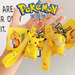 Chaveiro Pokémon Pokémon Pokémon Genuíno / Cartoon Pikachu Pendant Pequeno Presente