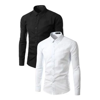 Camisa Social Executiva Slim - Kit 2 Unidades SUPER OFERTA!