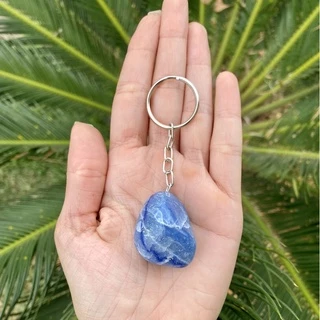 Chaveiro de Quartzo Azul Polido- Sintonia