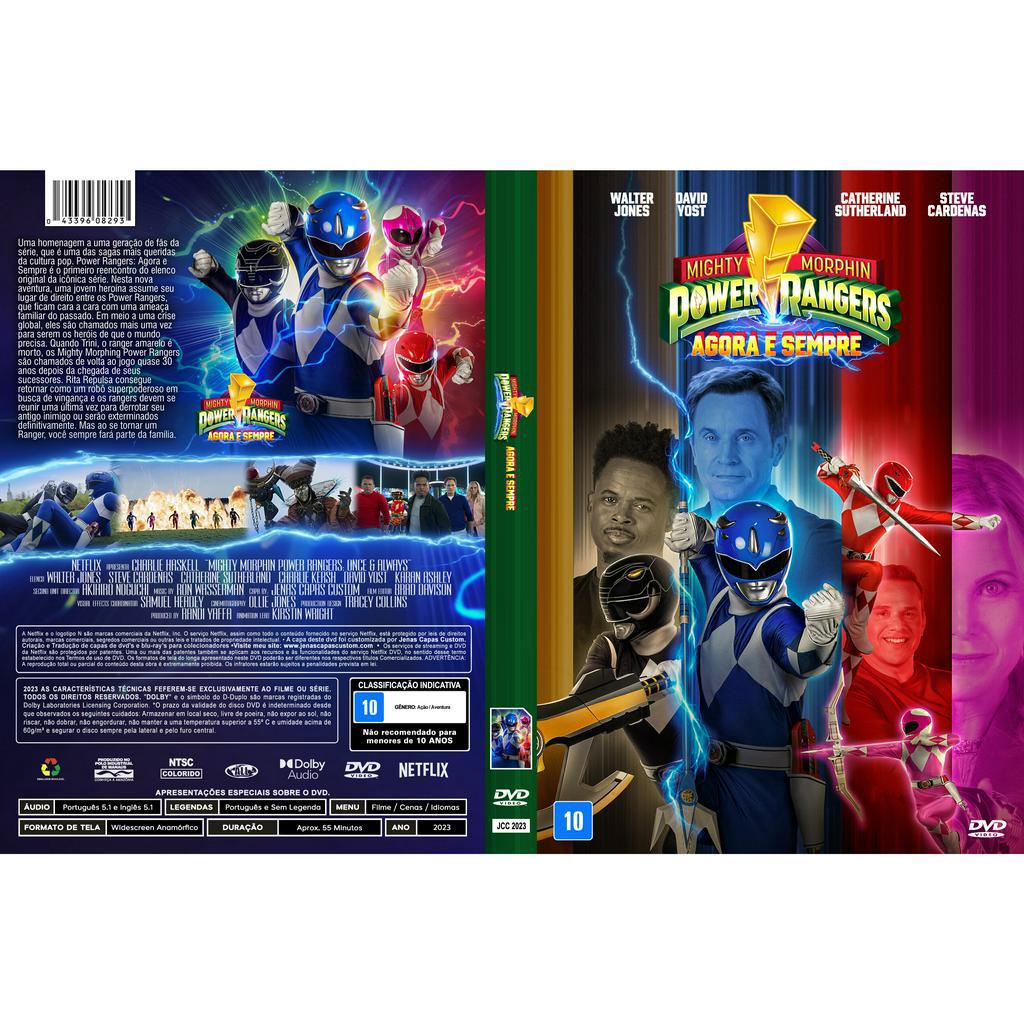 Box Dvd Power Rangers Agora e Sempre 2023 | Shopee Brasil