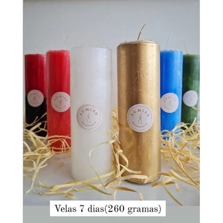 Velas 7 dias 270 g Ponta de Estoque Variações Pequenos Defeitos Promoção