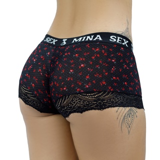 Kit 5 Calcinhas Confortavel Cueca Box Feminina