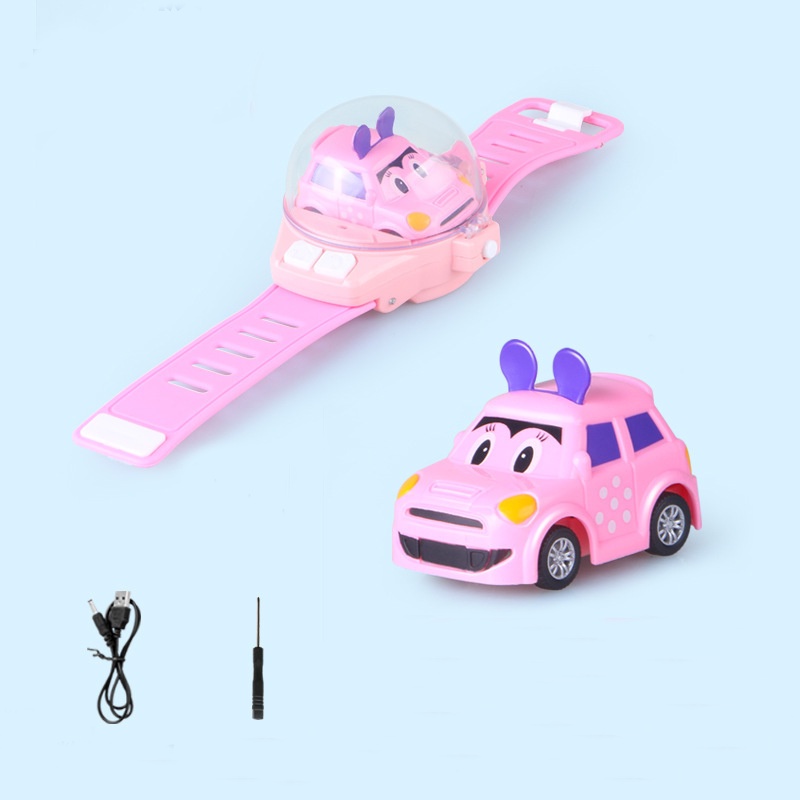 Mini carro de controle remoto dos desenhos animados, brinquedos da criança  carros bonitos, carro rc para