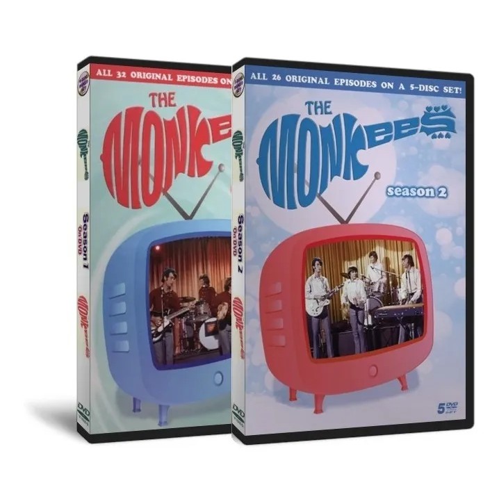 Dvd Os Monkees - 1966-1968 - 1ª E 2ª Temporada - Completo | Shopee Brasil