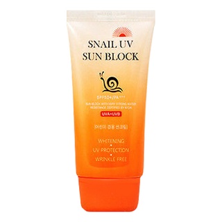 [JIGOTT] Snail UV Sun Block SPF50+/PA+++ 70ml/ Protetor Solar UV Caracol FPS50+/PA+++ 70ml
