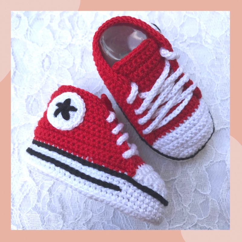 Tenis de hot sale croche