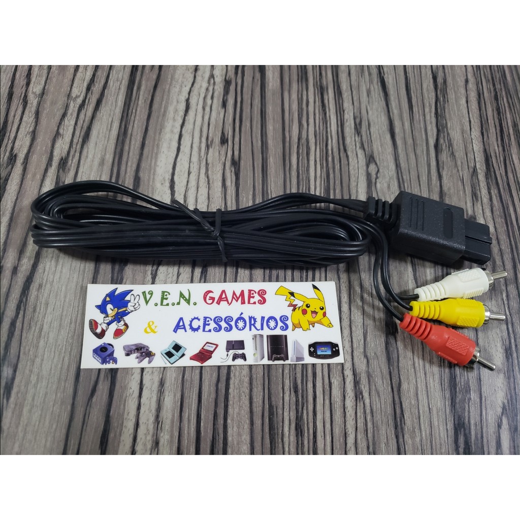 Cabo Áudio Video Super Nintendo: Onde Comprar | BuscaProdutos