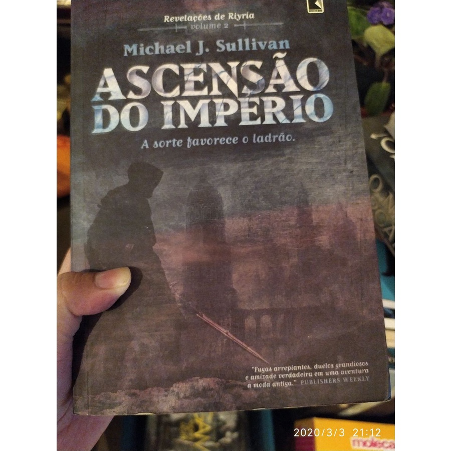 Ascensão do Império - Revelações de Riyria vol.2 - Michael J. Sullivan ...