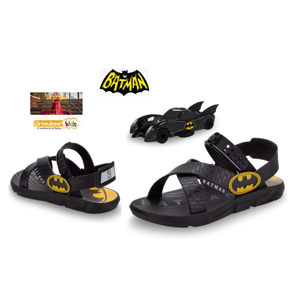 Sandalia sales batman infantil