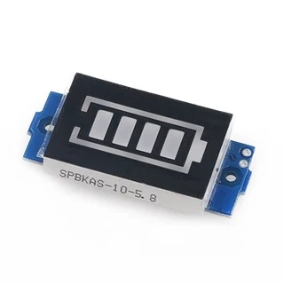 Indicador medidor de carga para bateria para bateria 18650 1s - 8s
