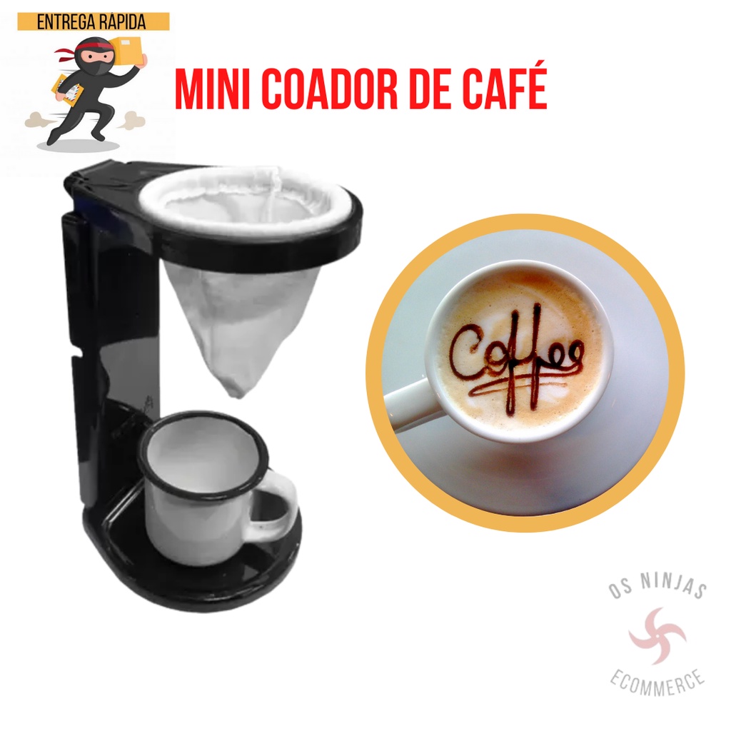 Mini Coador De Café Dobrável Com Suporte - Expresso No Coador | Shopee ...
